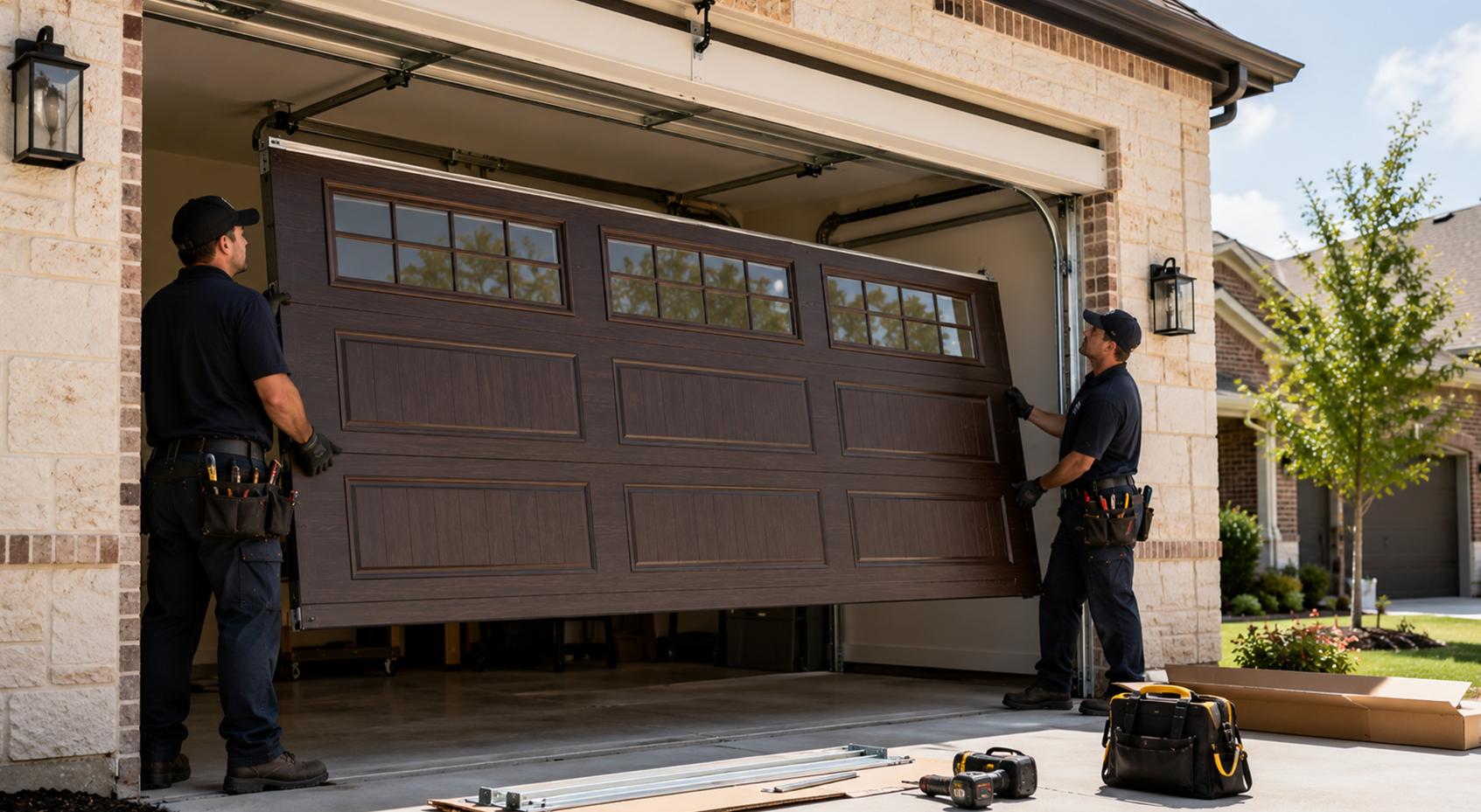 Garage door installation and replacement in Grapevine TX