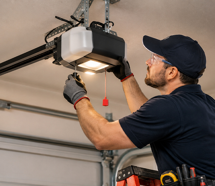 Garage door opener installation in Grapevine TX