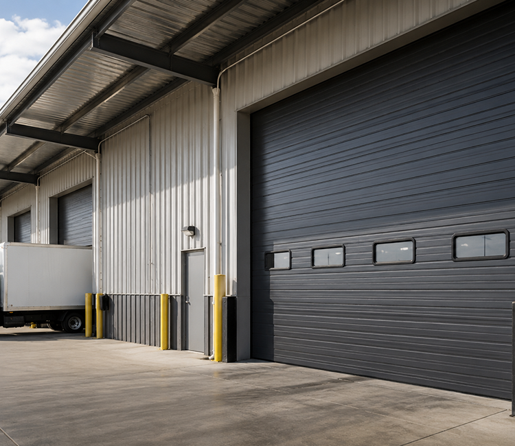 Heavy duty commercial garage door system in Grapevine TX