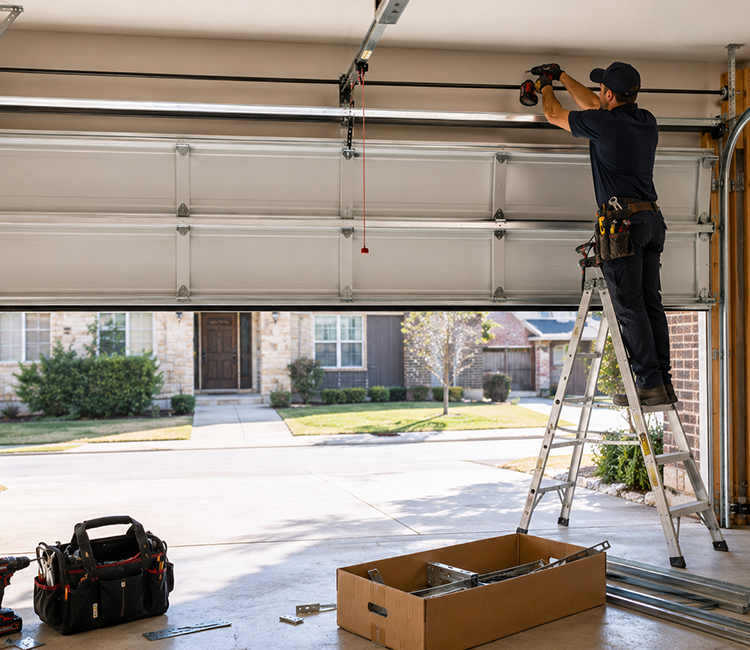 Garage door installation in Grapevine TX
